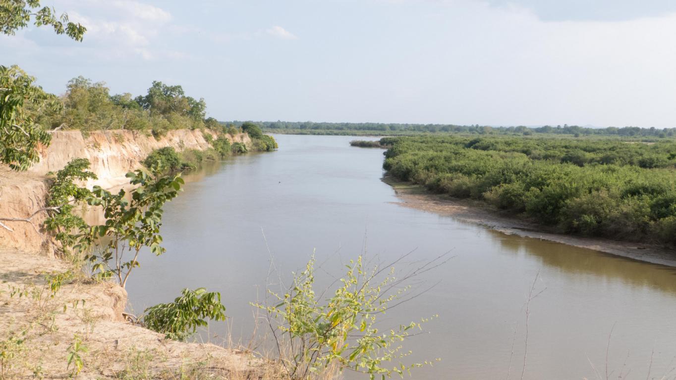 Der Rufiji River im Süden Tansanias